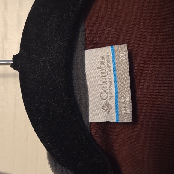 Columbia Men's XL lightweight fleece half zip shirt - Picture 2 of 5